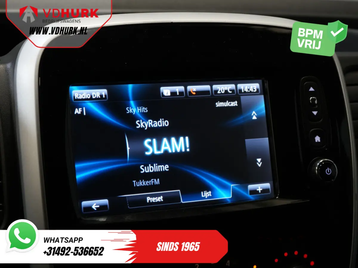 1.6 dCi L2 DC Dubbel Cabine Euro 6/ Cruise/ Navi/ LMV/ Airco/ PDC/ Sidebars/ Keyless