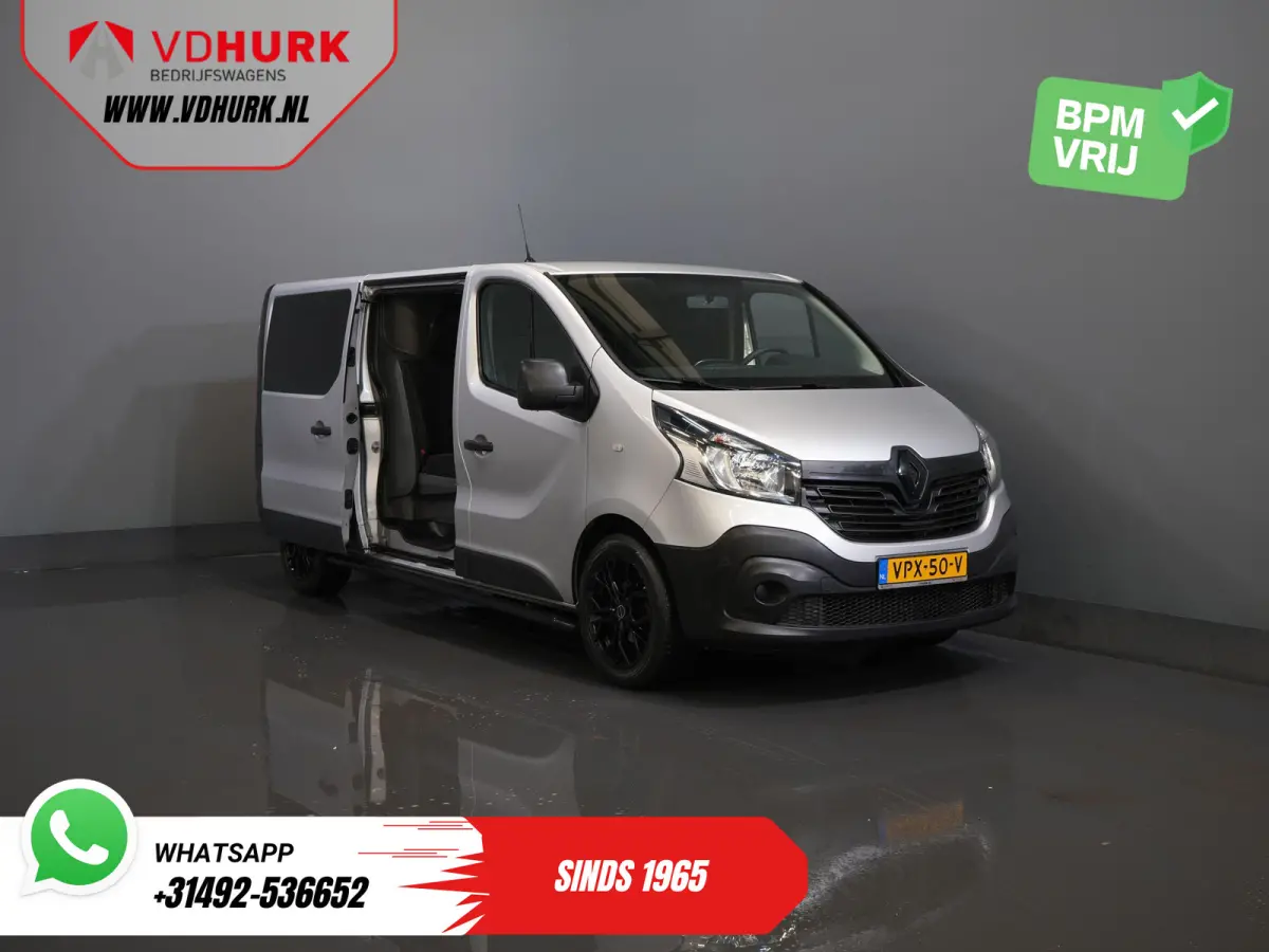 1.6 dCi L2 DC Dubbel Cabine Euro 6/ Cruise/ Navi/ LMV/ Airco/ PDC/ Sidebars/ Keyless