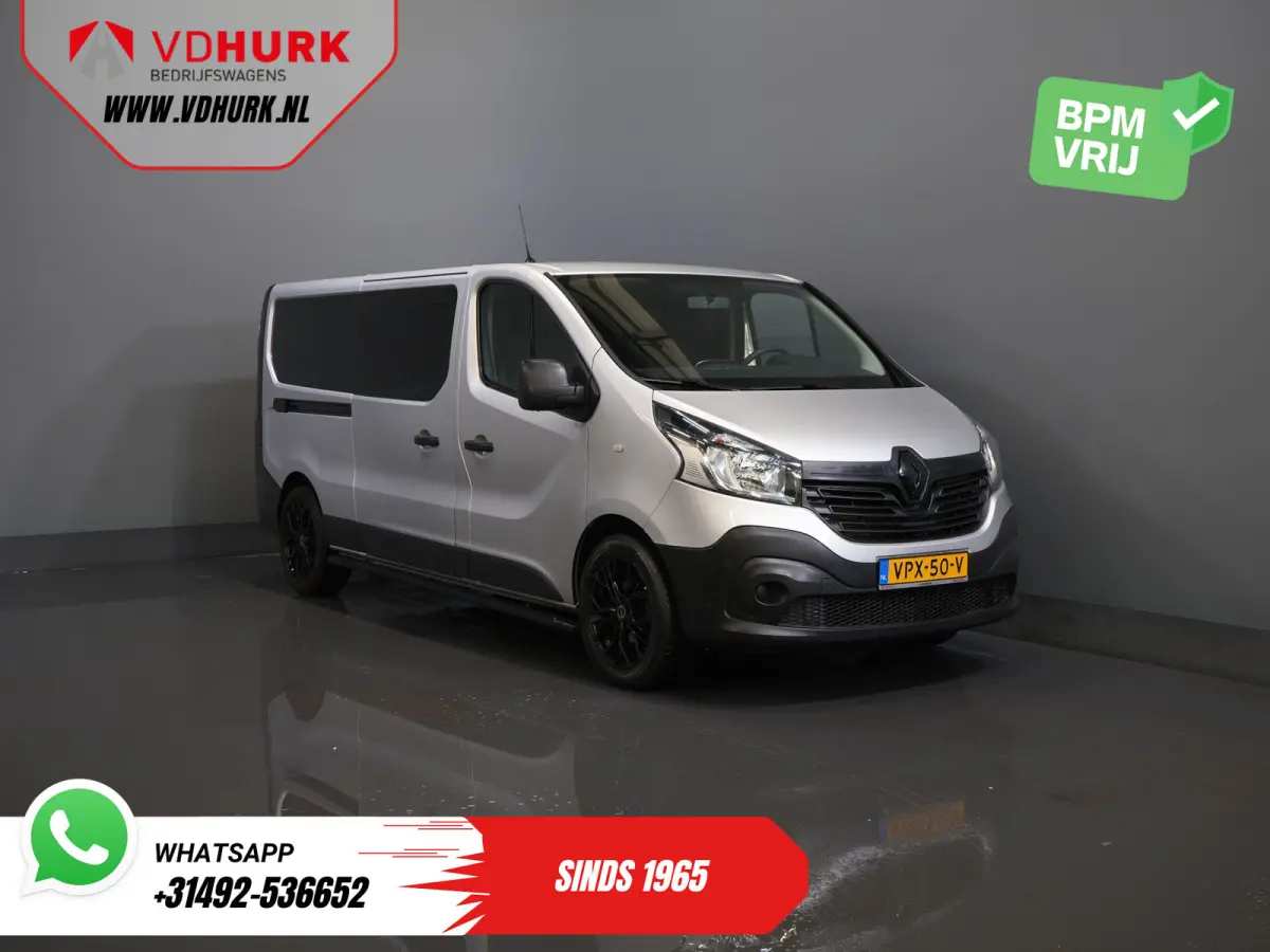 1.6 dCi L2 DC Dubbel Cabine Euro 6/ Cruise/ Navi/ LMV/ Airco/ PDC/ Sidebars/ Keyless
