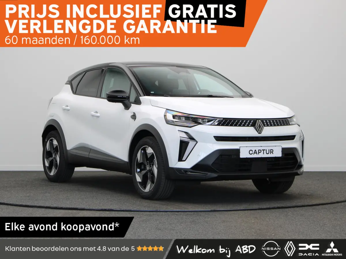 E-Tech full hybrid 160pk techno | Vijf jaar garantie | Stoel- en stuurwielverwarming | Achteruitrijcamera |