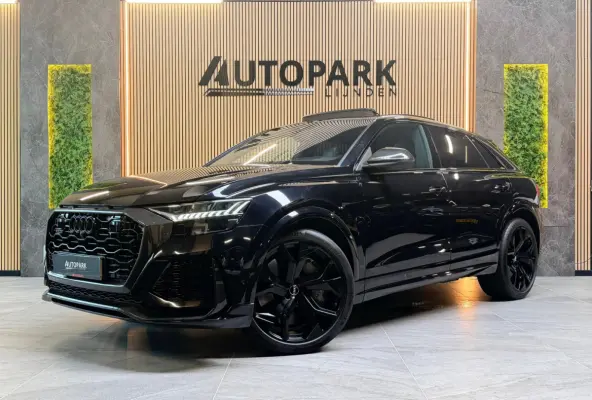 RSQ8 4.0 TFSI RS quattro PANO|CARBON|KERAMISCH|B&O|MASSAGE|SOFTCLOSE|360CAM|MEMORY|KEYLESS|DEALER ONDERHOUDEN|600PK|BOMVOL