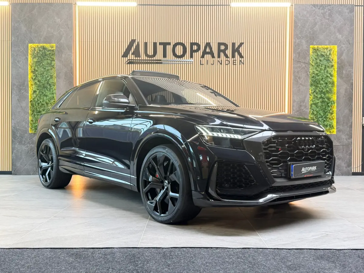RSQ8 4.0 TFSI RS quattro PANO|CARBON|KERAMISCH|B&O|MASSAGE|SOFTCLOSE|360CAM|MEMORY|KEYLESS|DEALER ONDERHOUDEN|600PK|BOMVOL
