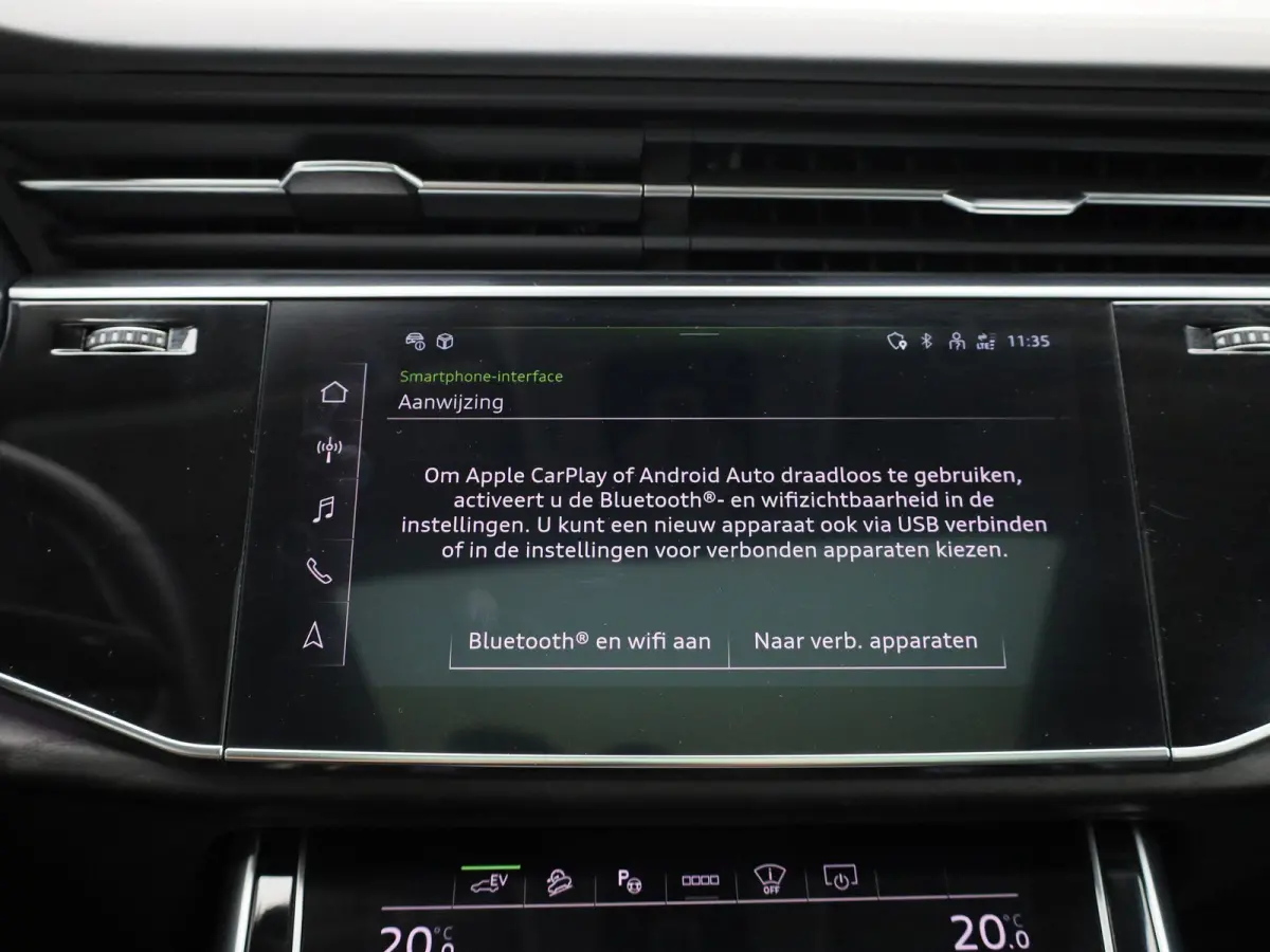 55 TFSI e quattro Pro Line l Adaptive cruise control l 360 camera l Head-up display l Dodehoek detectie l Bang & Olufsen l Luchtvering l Trekhaak l Optiekpakket zwart l Apple Carplay / Andro