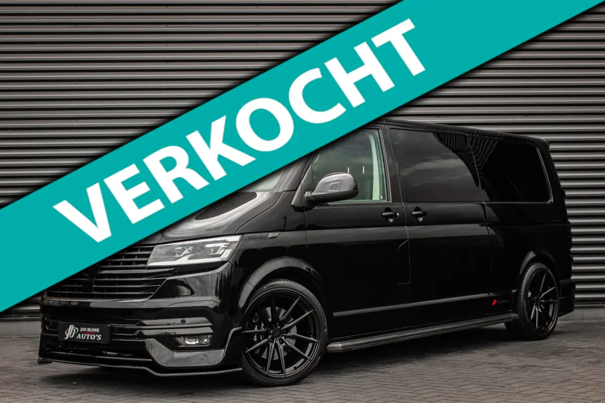 2.0 TDI L2H1 204PK BULLI DC DUBBEL CABINE / LEIGHTONVANS BODYKIT / FULL OPTIONS / LEDER / FULL BLACK /APPLE