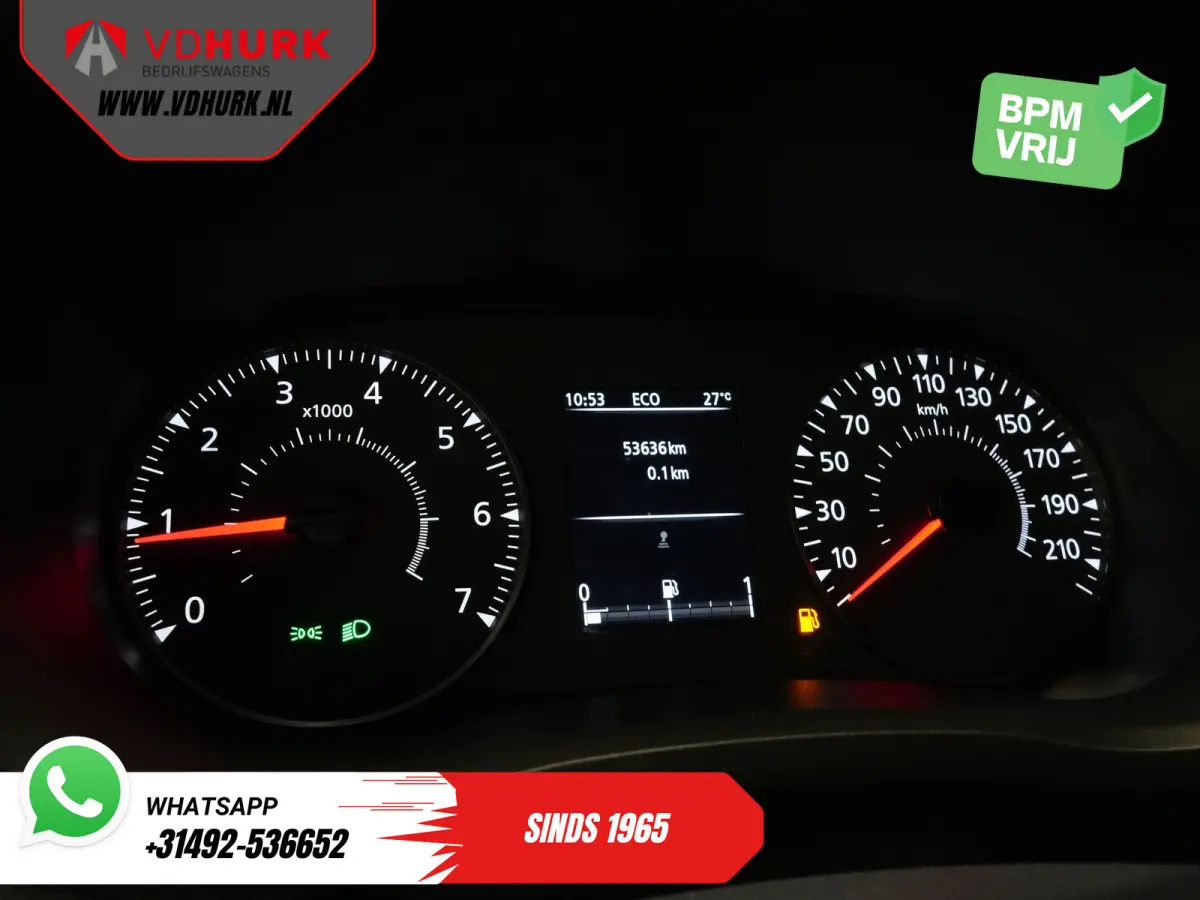 2.3 dCi 150 pk L3H2 NL Auto/ 270Gr.Deuren/ Camera/ PDC/ Cruise/ Trekhaak/ Airco/ DAB