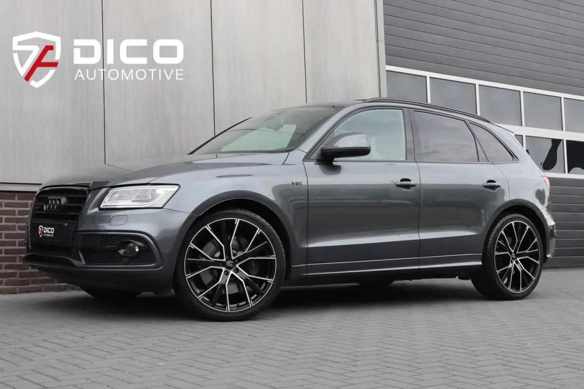 SQ5 3.0 TDI 313 pk SQ5 Quattro Pro Line S-Line / Nieuwstaat/ Carbon/ Pano-Dak/ Keyless/ B&O-Sound/ Bi-Xenon/ Stoel.Verw + Koeling/ Adap.Cruise/ 22'' LMV