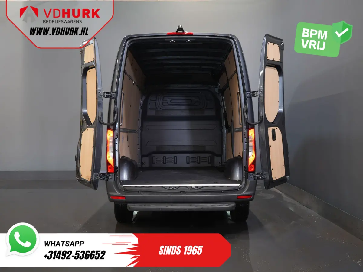 317 CDI Aut. L2H2 LED/ Stoelverw./ Gev.Stoel/ 270Gr.Deuren/ Navi/ Camera/ Cruise/ Airco/ PDC