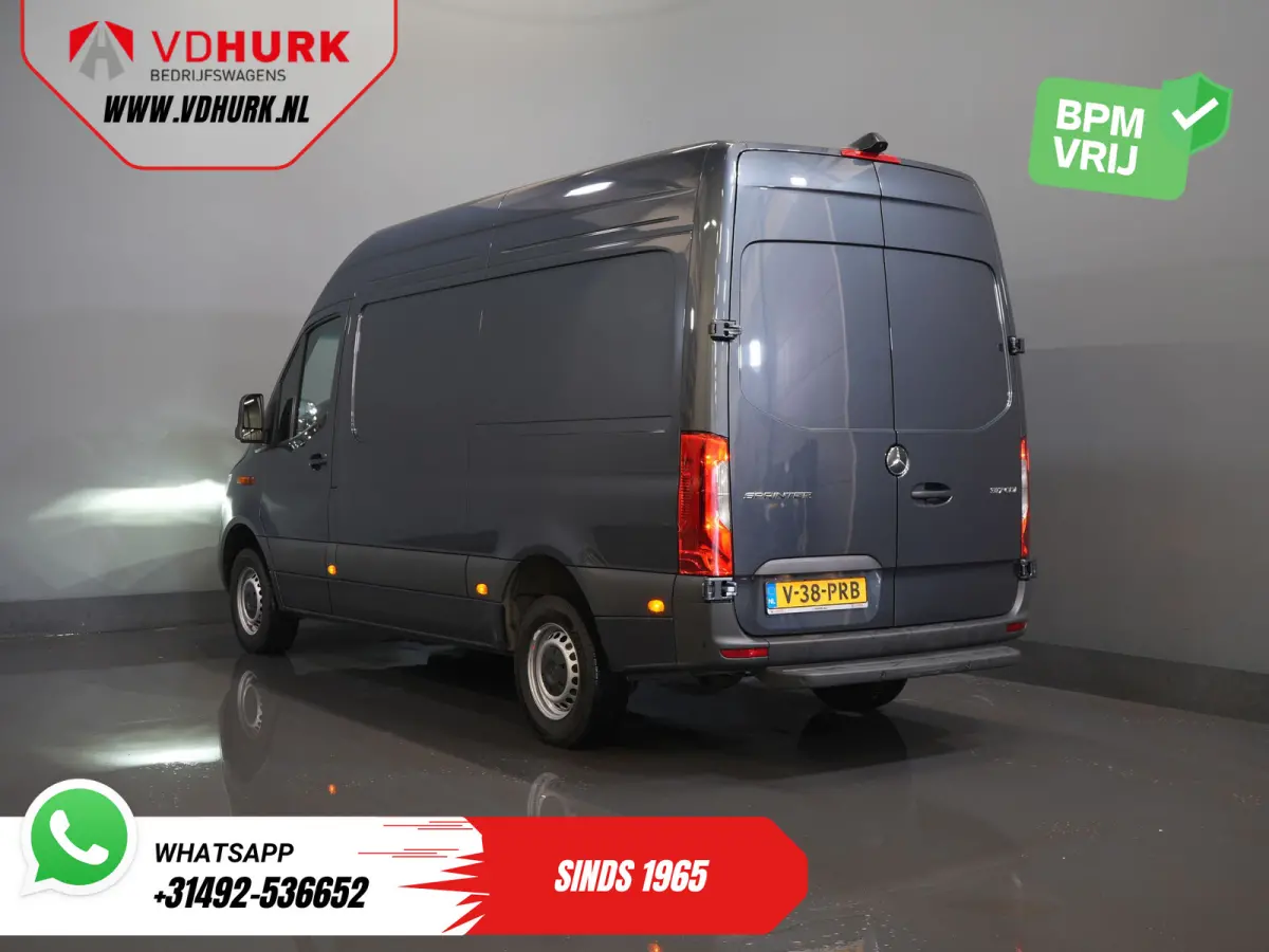 317 CDI Aut. L2H2 LED/ Stoelverw./ Gev.Stoel/ 270Gr.Deuren/ Navi/ Camera/ Cruise/ Airco/ PDC