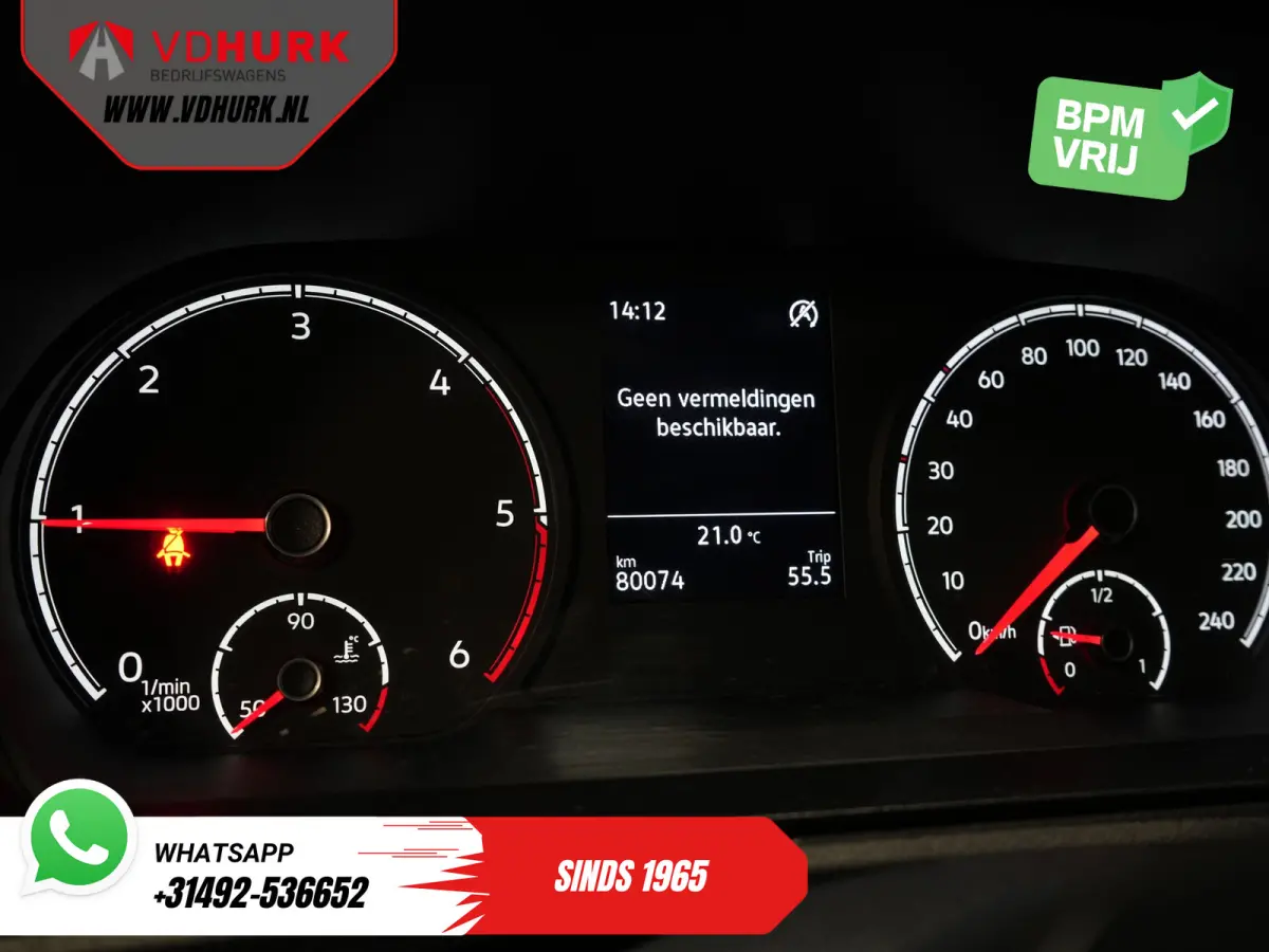 2.0 TDI 100 pk Omvormer/ Sortimo/ Cruise/ Airco/ DAB