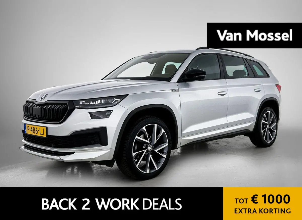 1.5 TSI Sportline Business | Automaat | Apple Carplay / Android Auto | Stoelventilatie | Stoelverwarming | Achteruitrijcamera | Parkeersensoren | Lederen Bekleding |