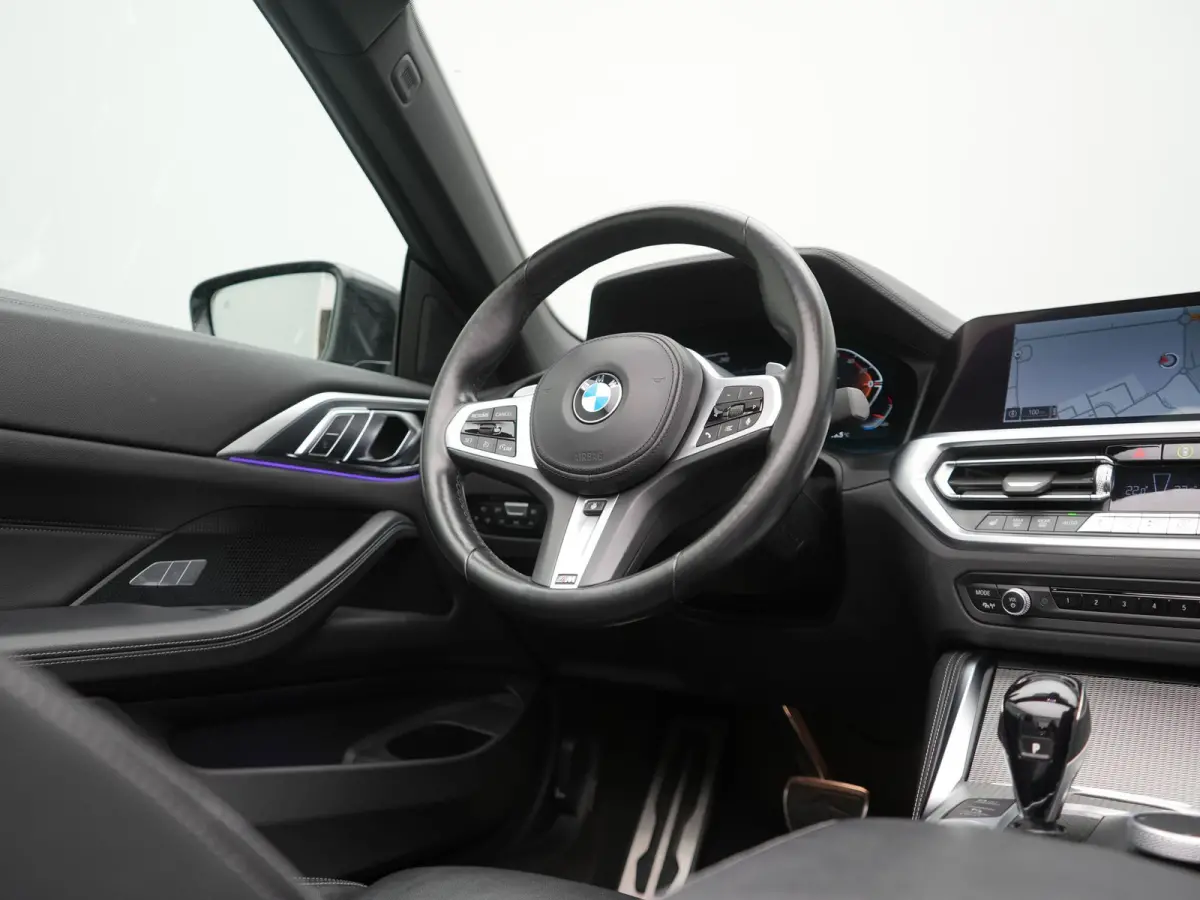 430i M Sport 245pk Dealer O.H. | Adaptief Onderstel | Nekverwarming | Camera | Lederen Sportstoelen Memory & Verwarmd | Hifi Audio | Sfeerverlichting | Stuur Verwarmd | 19"L.M | Blis | Apple