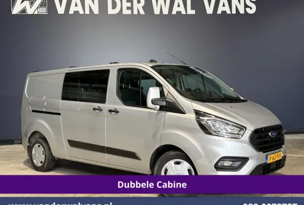 2.0 TDCI 131pk L2H1 Dubbele Cabine Euro6 Airco | 5-Zits | Camera | Apple Carplay | LED | 2800kg Trekhaak Android Auto, Cruisecontrol, Parkeersensoren, Stoelverwarming, Verwarmde voorruit, Da