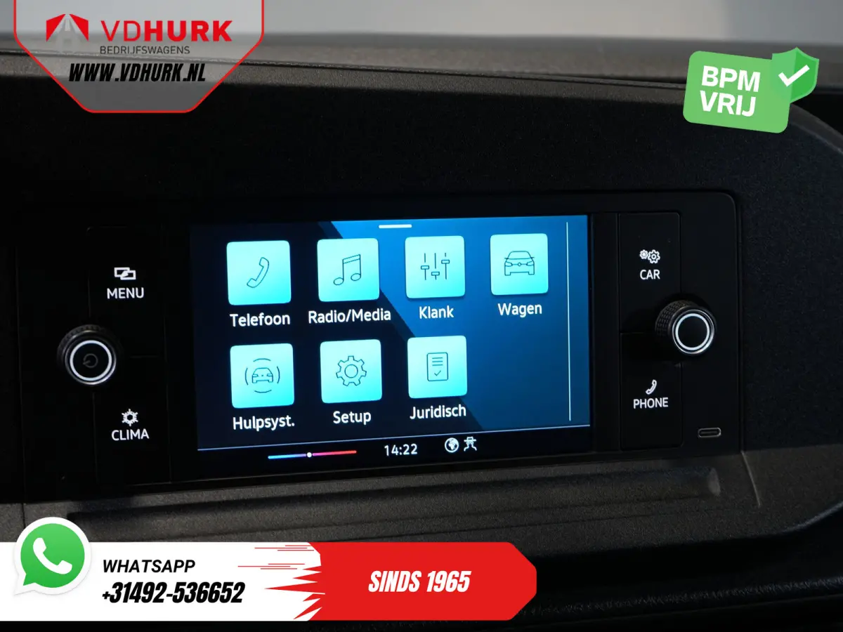 2.0 TDI 100 pk Omvormer/ Sortimo/ Cruise/ Airco/ DAB