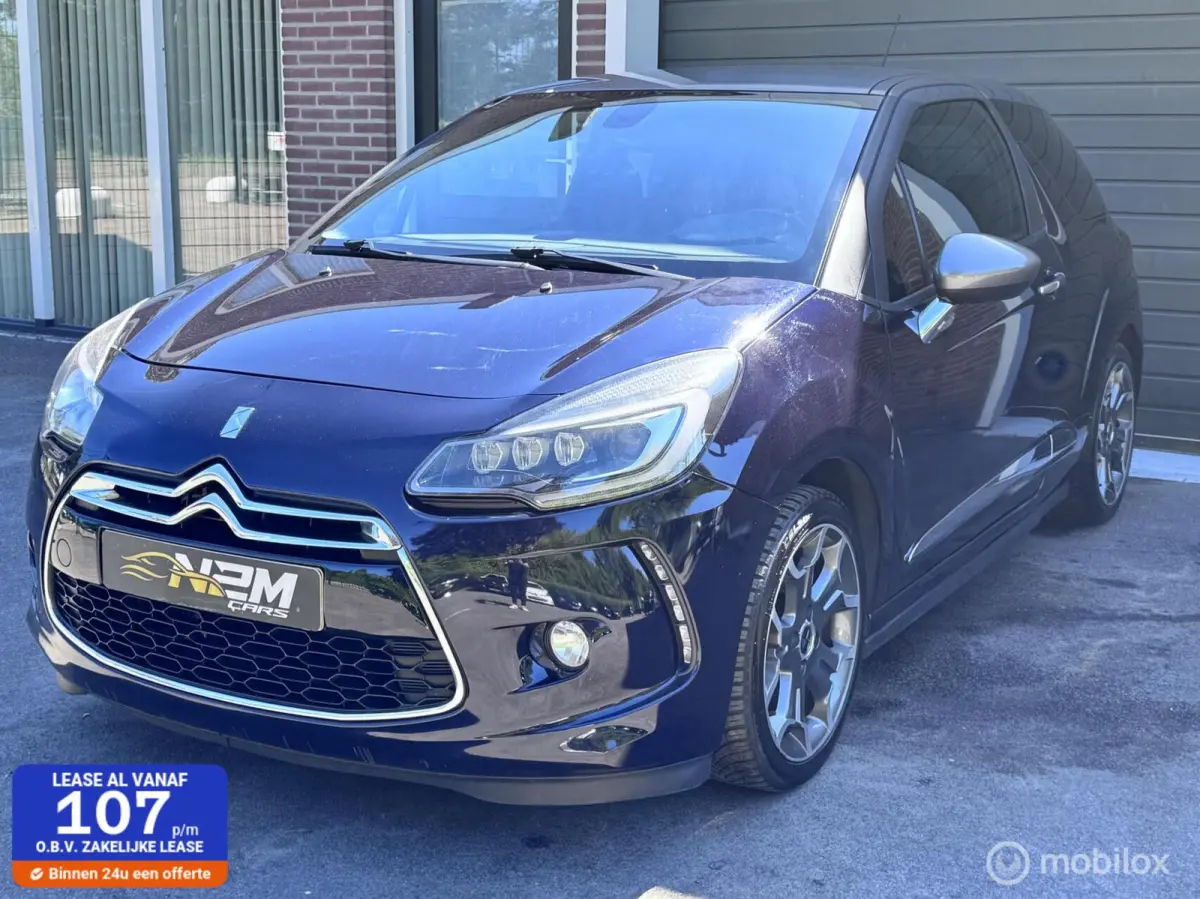 DS 3 2016 Benzine Automatisch leasen