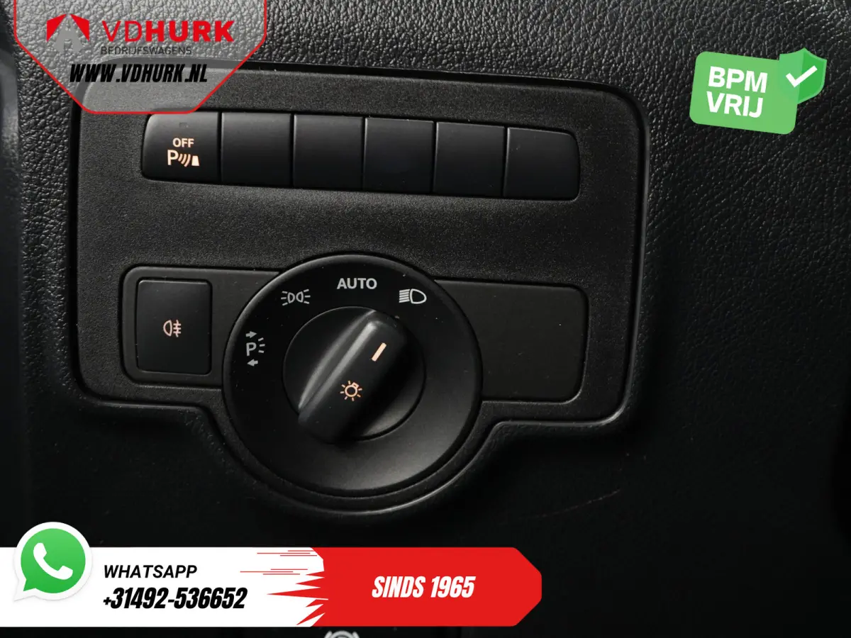 119 CDI Aut. L3 LED/ Carplay/ Stoelverw./ Standkachel/ Navi/ Cruise/ Camera/ Airco/ 17”LMV/ PDC/ Dakdragers/ Trekhaak