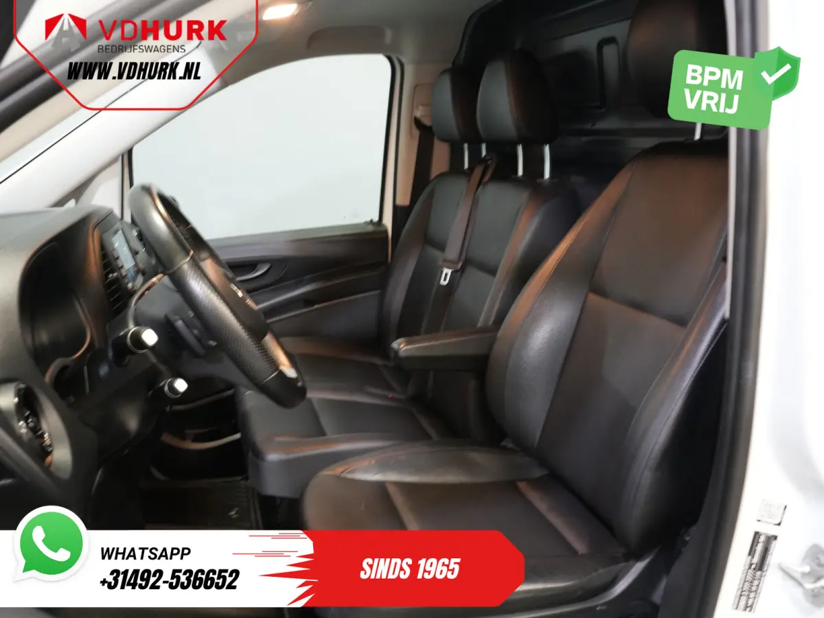 119 CDI Aut. L3 LED/ Carplay/ Stoelverw./ Standkachel/ Navi/ Cruise/ Camera/ Airco/ 17”LMV/ PDC/ Dakdragers/ Trekhaak