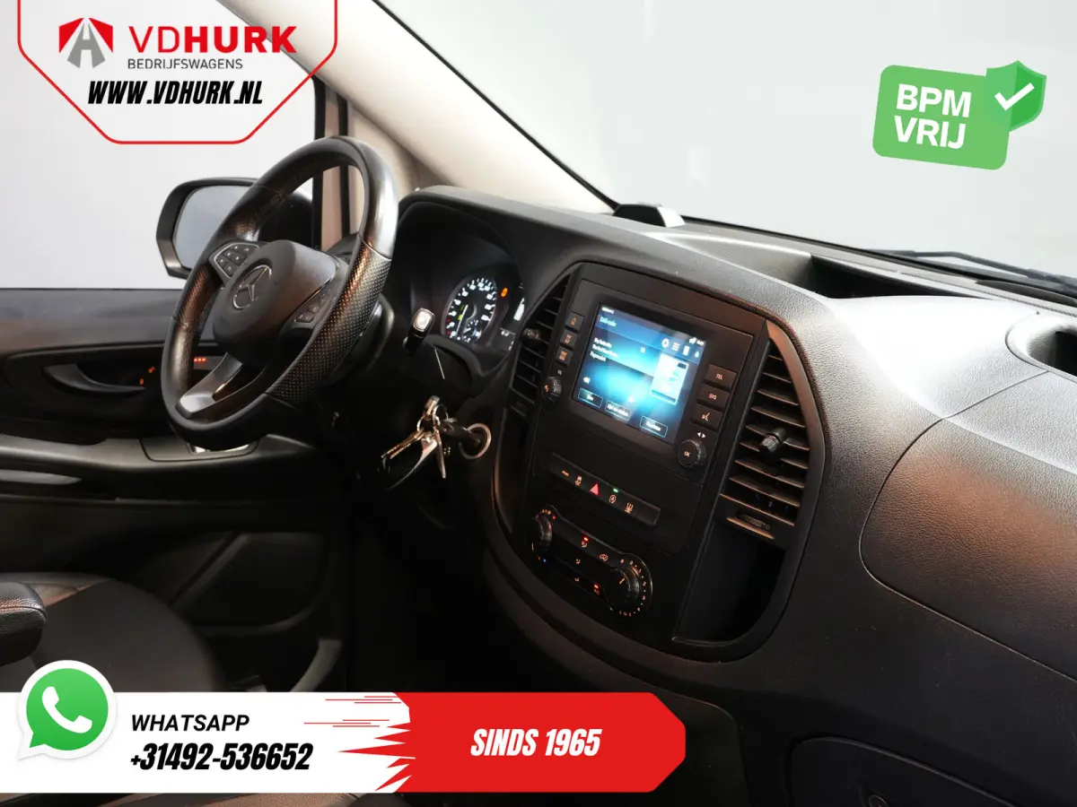 119 CDI Aut. L3 LED/ Carplay/ Stoelverw./ Standkachel/ Navi/ Cruise/ Camera/ Airco/ 17”LMV/ PDC/ Dakdragers/ Trekhaak