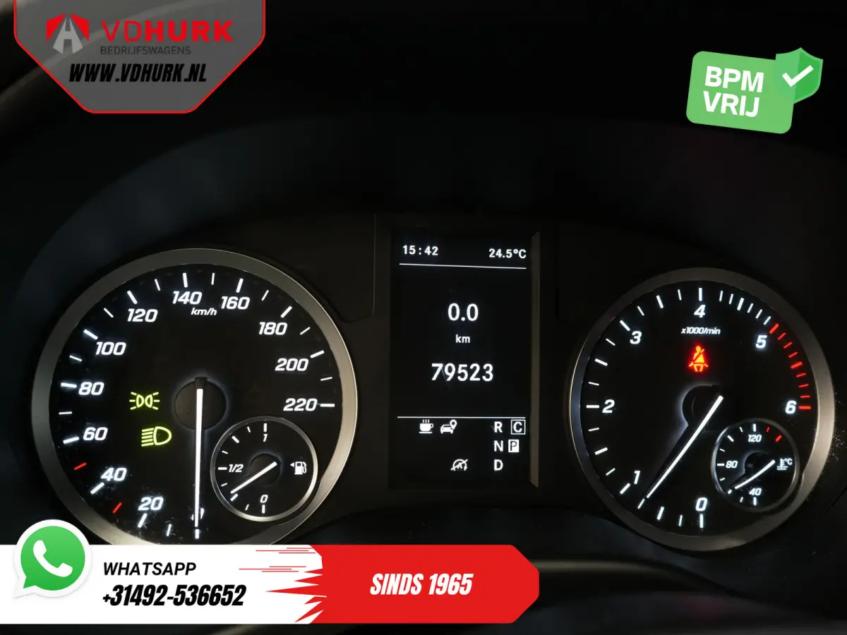 119 CDI Aut. L3 LED/ Carplay/ Stoelverw./ Standkachel/ Navi/ Cruise/ Camera/ Airco/ 17”LMV/ PDC/ Dakdragers/ Trekhaak