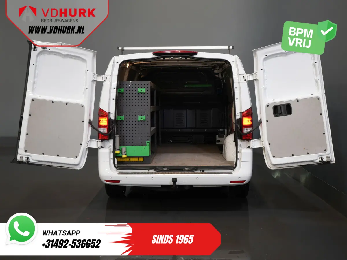119 CDI Aut. L3 LED/ Carplay/ Stoelverw./ Standkachel/ Navi/ Cruise/ Camera/ Airco/ 17”LMV/ PDC/ Dakdragers/ Trekhaak
