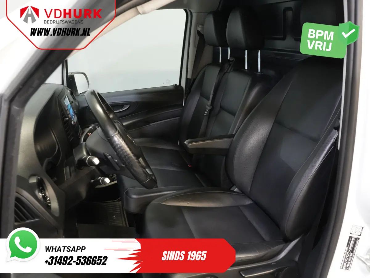 119 CDI Aut. L3 LED/ Carplay/ Stoelverw./ Standkachel/ Navi/ Cruise/ Camera/ Airco/ 17”LMV/ PDC/ Dakdragers/ Trekhaak