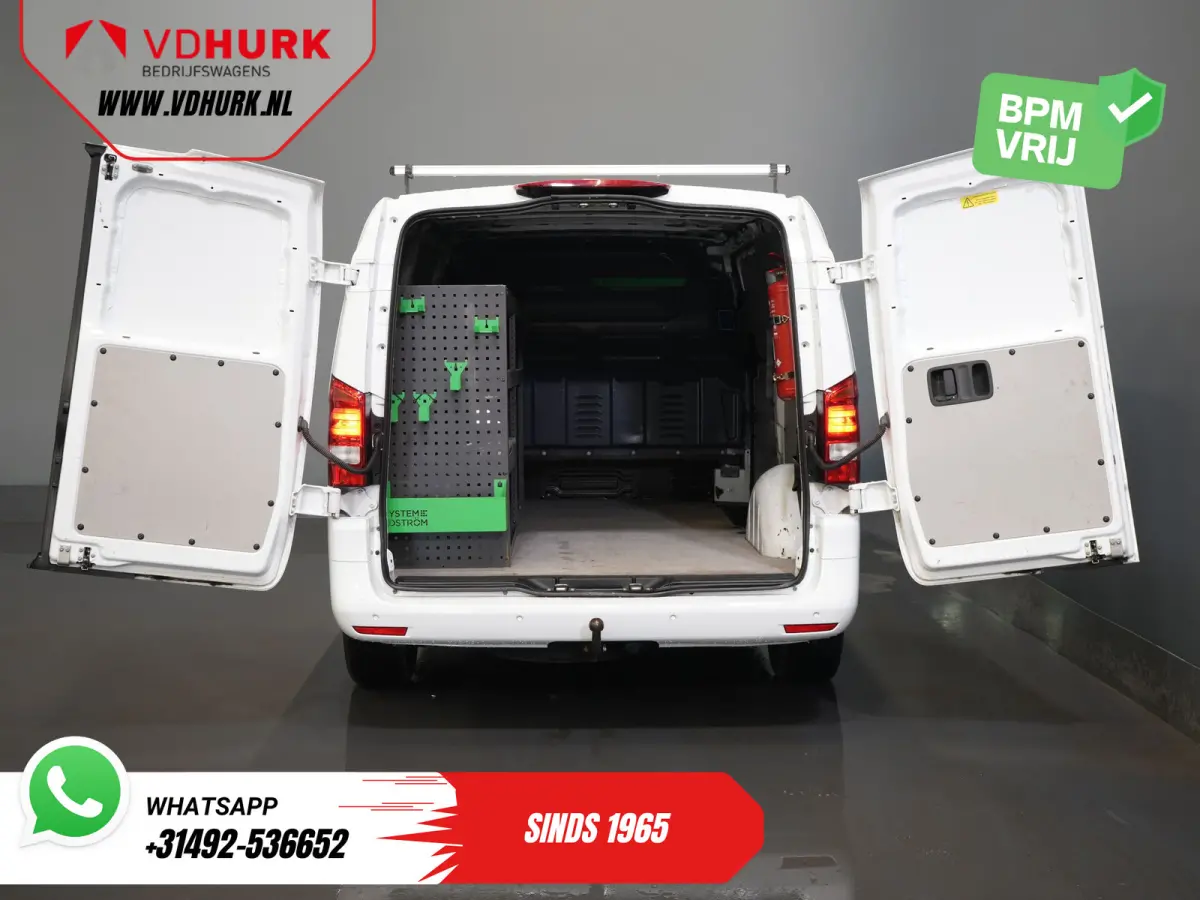 119 CDI Aut. L3 LED/ Carplay/ Stoelverw./ Standkachel/ Navi/ Cruise/ Camera/ Airco/ 17”LMV/ PDC/ Dakdragers/ Trekhaak