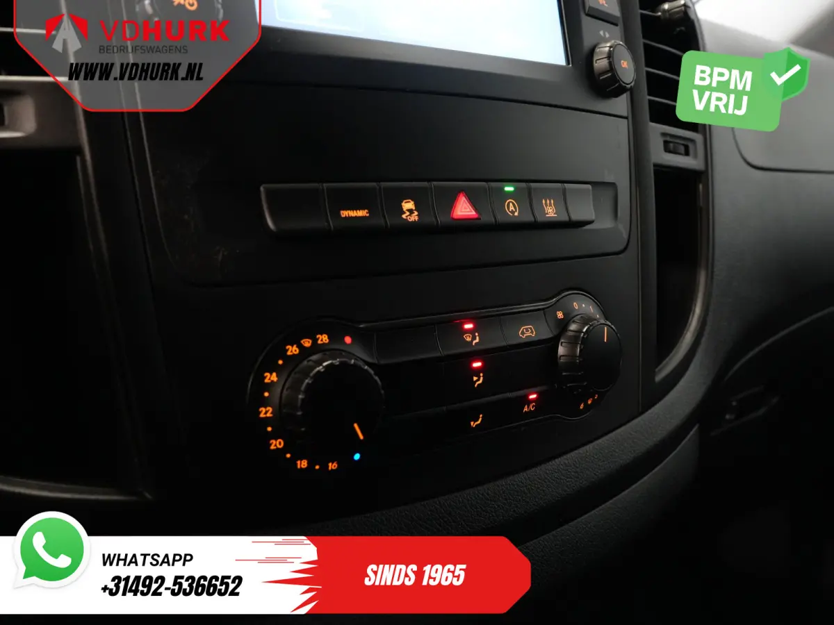 119 CDI Aut. L3 LED/ Carplay/ Stoelverw./ Standkachel/ Navi/ Cruise/ Camera/ Airco/ 17”LMV/ PDC/ Dakdragers/ Trekhaak
