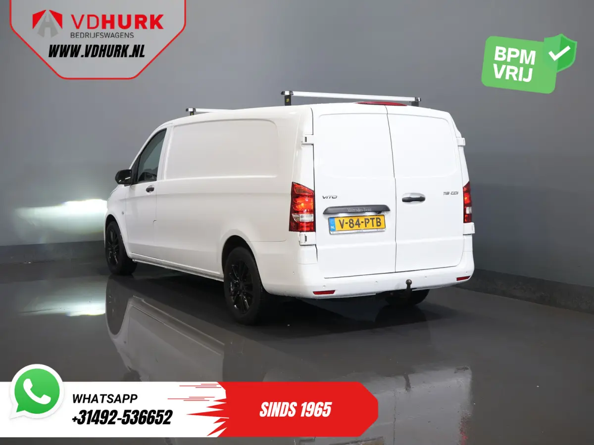 119 CDI Aut. L3 LED/ Carplay/ Stoelverw./ Standkachel/ Navi/ Cruise/ Camera/ Airco/ 17”LMV/ PDC/ Dakdragers/ Trekhaak