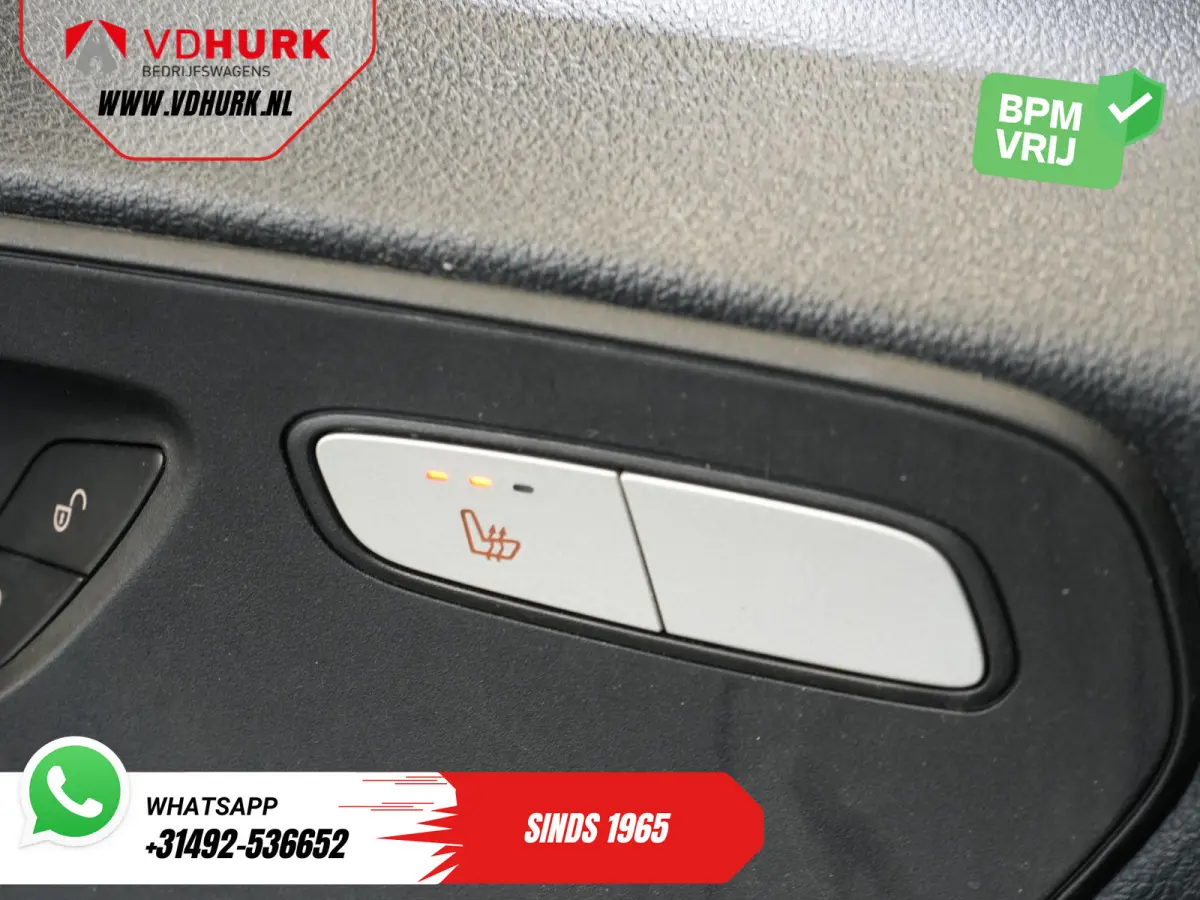 119 CDI Aut. L3 LED/ Carplay/ Stoelverw./ Standkachel/ Navi/ Cruise/ Camera/ Airco/ 17”LMV/ PDC/ Dakdragers/ Trekhaak