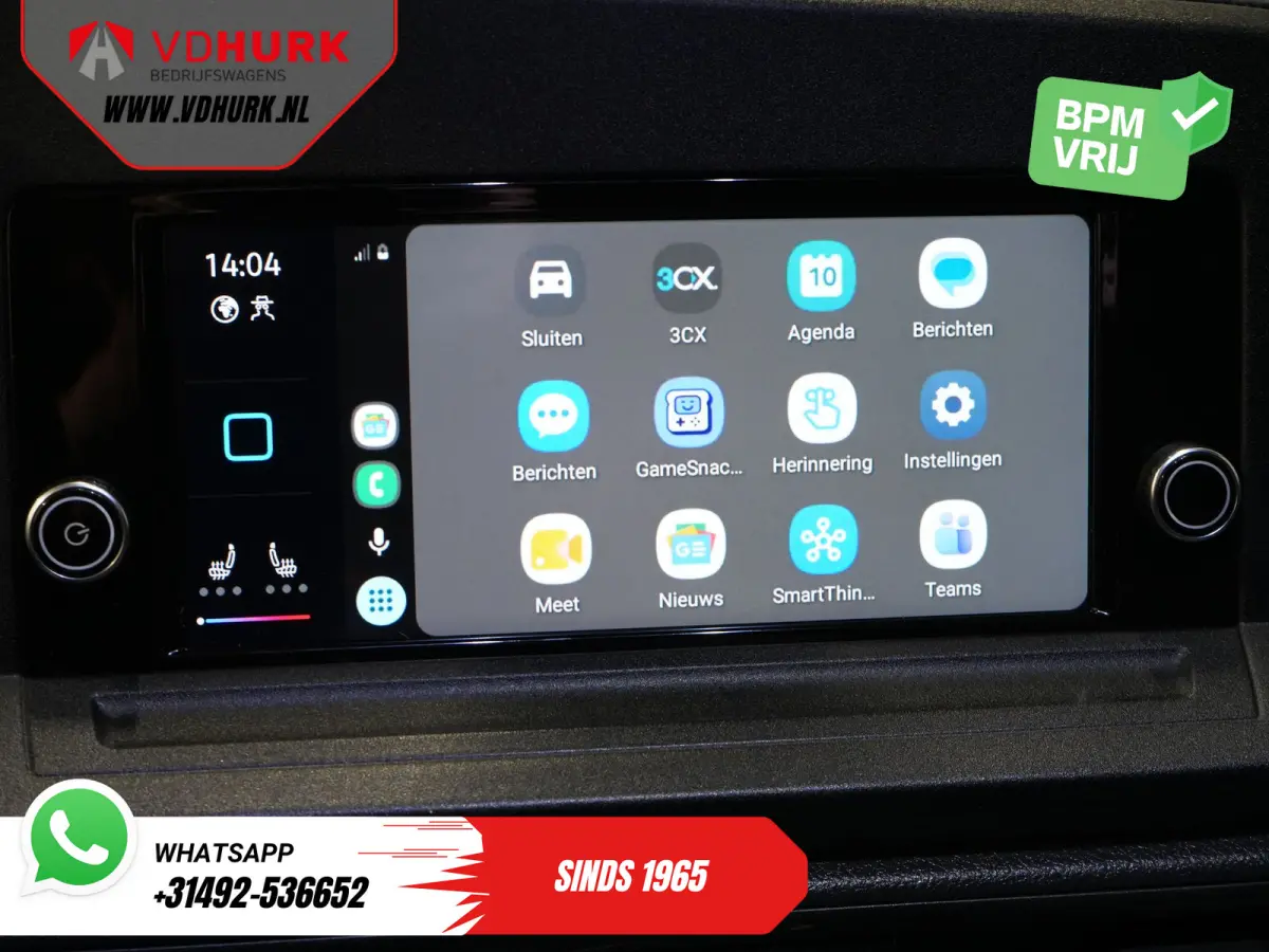 Maxi 2.0 TDI 125 pk DSG Aut. LED/ Carplay/ Standkachel/ Stoelverw./ Cruise/ Camera/ Airco/ 17”LMV/ PDC/ Trekhaak