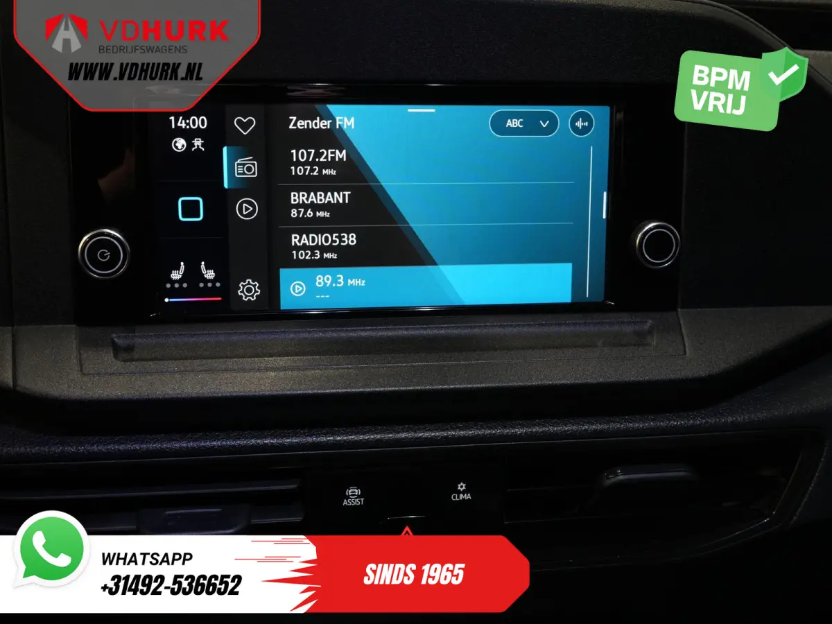 Maxi 2.0 TDI 125 pk DSG Aut. LED/ Carplay/ Standkachel/ Stoelverw./ Cruise/ Camera/ Airco/ 17”LMV/ PDC/ Trekhaak
