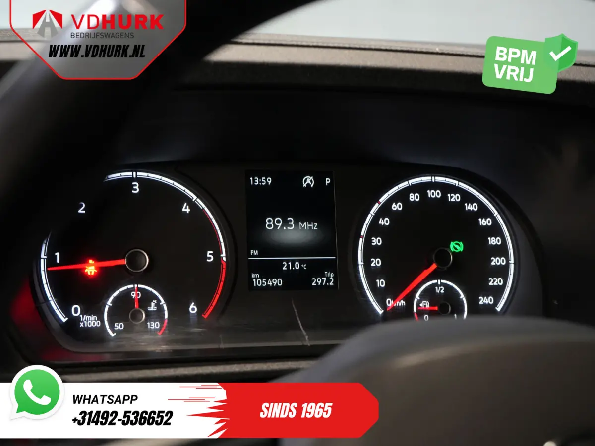 Maxi 2.0 TDI 125 pk DSG Aut. LED/ Carplay/ Standkachel/ Stoelverw./ Cruise/ Camera/ Airco/ 17”LMV/ PDC/ Trekhaak