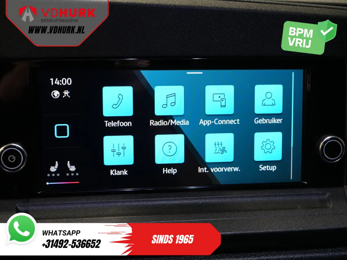 Maxi 2.0 TDI 125 pk DSG Aut. LED/ Carplay/ Standkachel/ Stoelverw./ Cruise/ Camera/ Airco/ 17”LMV/ PDC/ Trekhaak