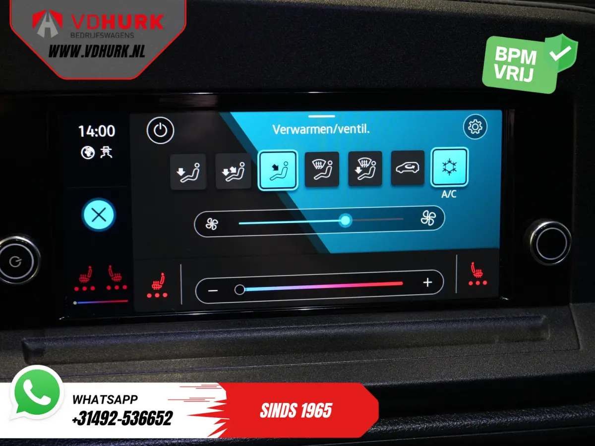 Maxi 2.0 TDI 125 pk DSG Aut. LED/ Carplay/ Standkachel/ Stoelverw./ Cruise/ Camera/ Airco/ 17”LMV/ PDC/ Trekhaak