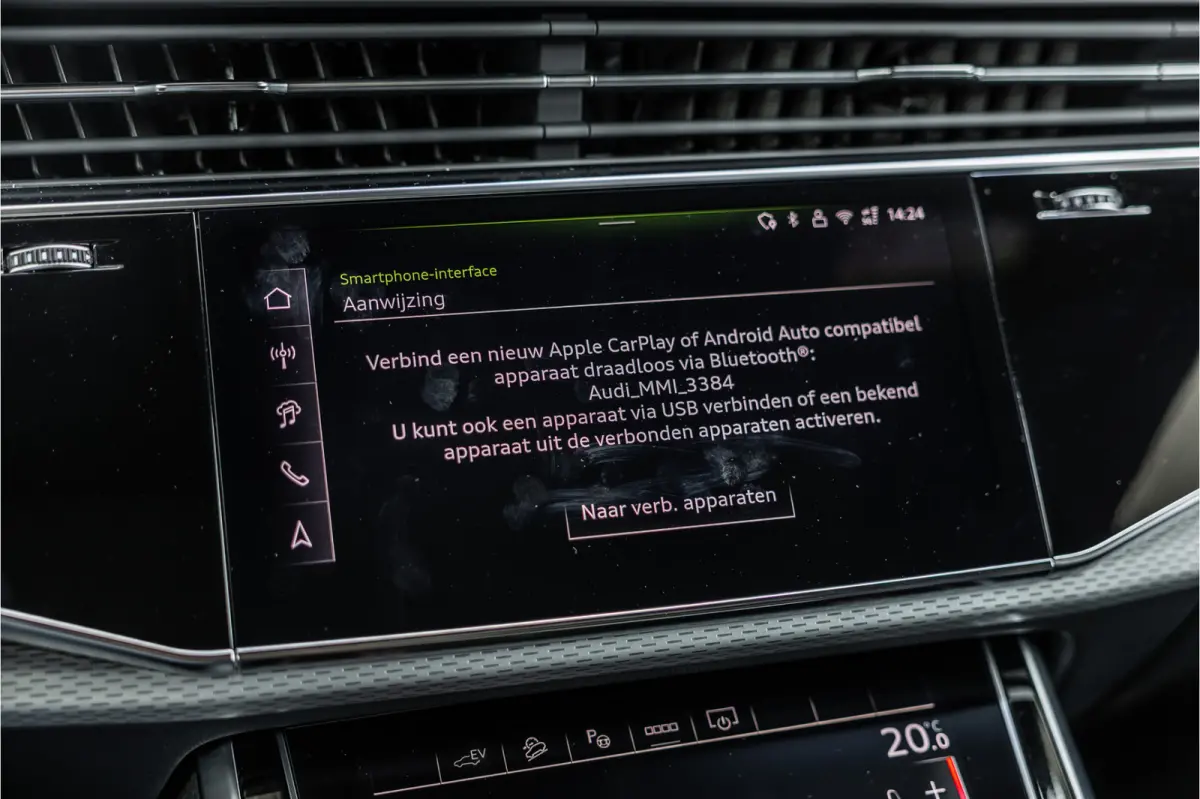 60 TFSI e S-Line Competition | Panorama | B&O | Matrix Laser LED | 360 Camera | RS Zetels | Elek trekhaak | ACC | Stoelverwarming V+A | Keyless | MY2026 | Fabrieksgarantie