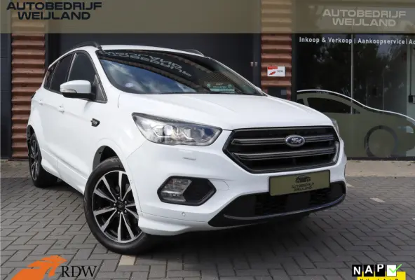 1.5 EcoBoost ST Line Trekhaak 1800kg I ST-line I PDC I Camera I Leer I NL-auto I 18" I trekhaak I Dealer onderhouden I
