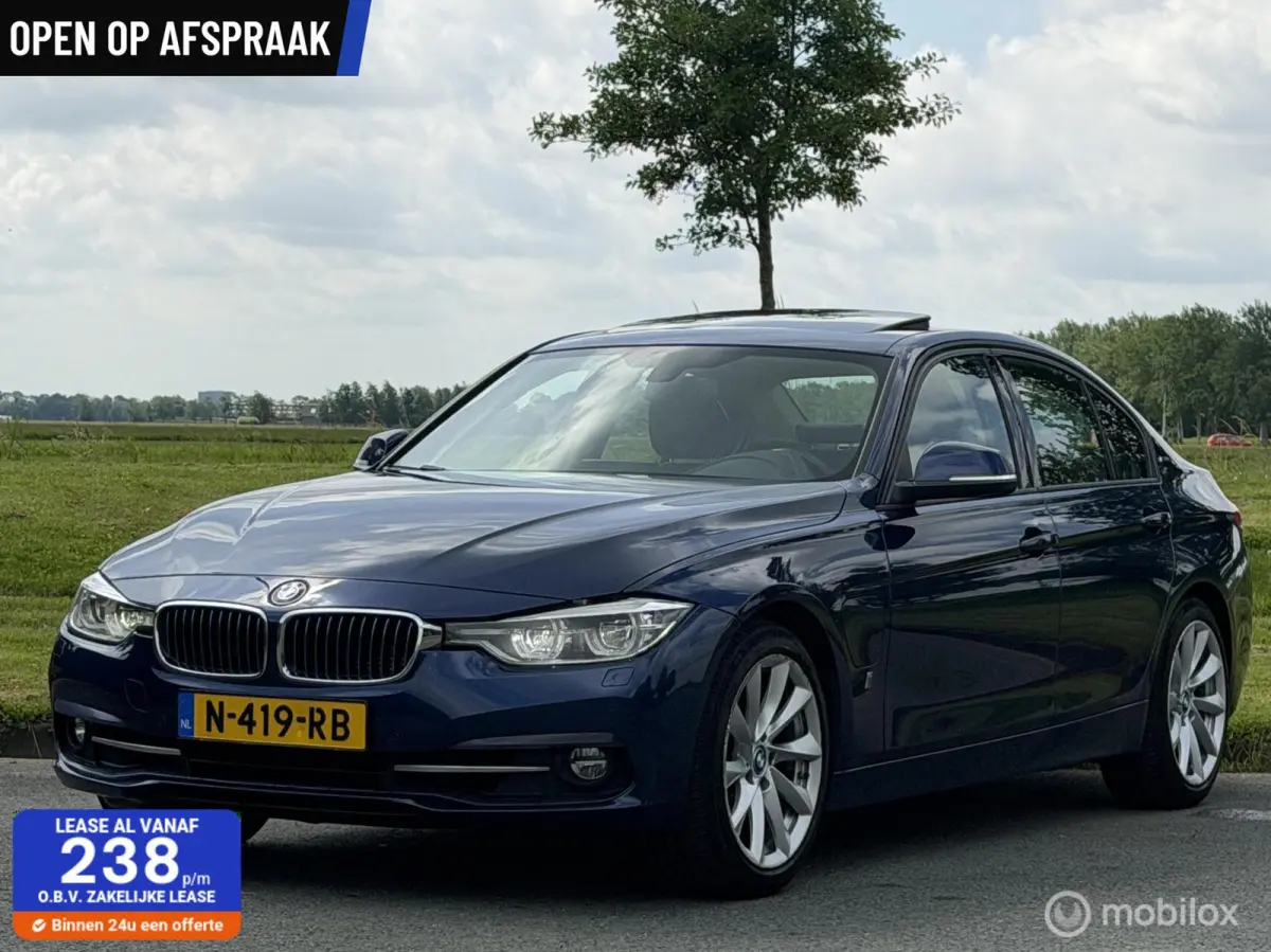 BMW 3 Serie Sedan 2017 Hybride Automatisch leasen