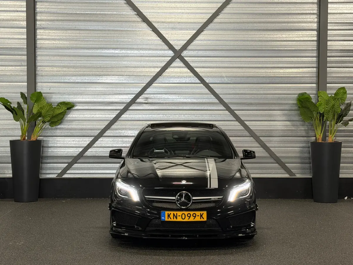 AMG 45 4MATIC 381-PK/LED/NAVI/PANO/H-K/RECARO/FACELIFT/SFEERV/MEMORY/MAXTON/ORG-NL!