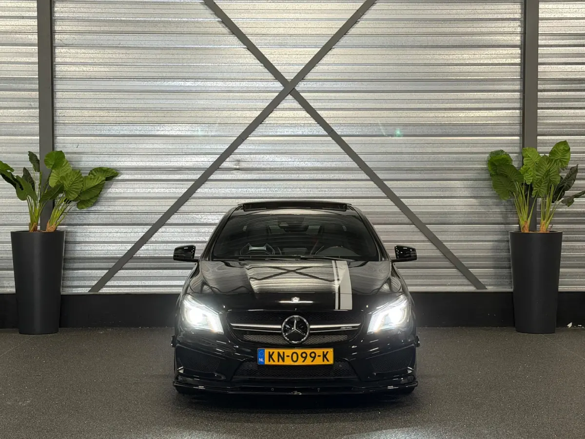 AMG 45 4MATIC 381-PK/LED/NAVI/PANO/H-K/RECARO/FACELIFT/SFEERV/MEMORY/MAXTON/ORG-NL!