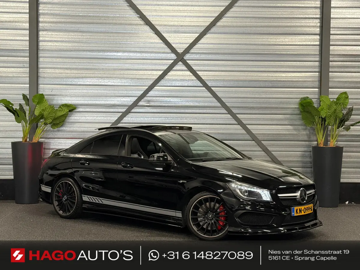 AMG 45 4MATIC 381-PK/LED/NAVI/PANO/H-K/RECARO/FACELIFT/SFEERV/MEMORY/MAXTON/ORG-NL!