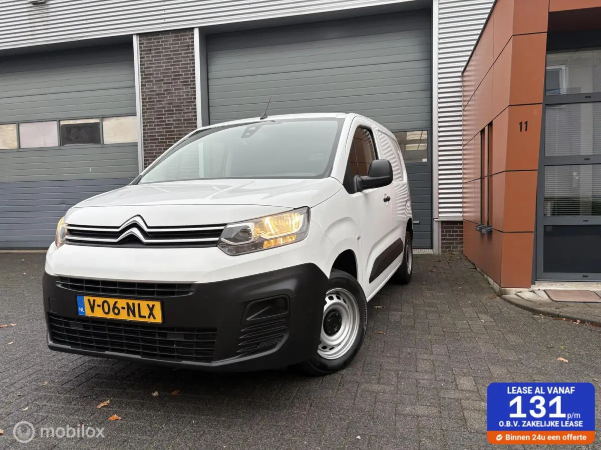 Citroën Berlingo 2021 Benzine Handgeschakeld leasen
