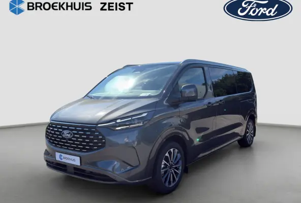 Tourneo Titanium X Plug-in Hybrid L2H1 340 2.5 PHEV L2H1 Titanium X | 360 Camera | Pano-dak | AGR-stoel | B&O audio | Wegklap Trekhaak| Dodehoek sensoren | Climate Control | Apple / Android 
