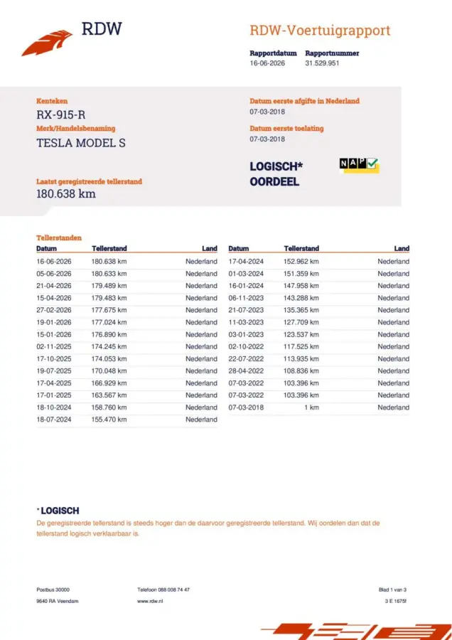 100D Performance | SOH 85% | Panoramdak | FSD | Ludicrous + | €165.650 NIEUW!!