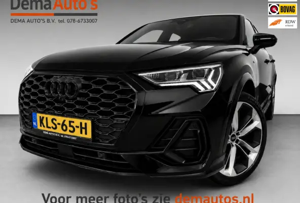 35 TFSI 2X S-LINE BLACKLINE 20'' SFEERVERL/CARPLAY/ADAPT-CR/DAB/SONOS/ELECTR-STOELEN///