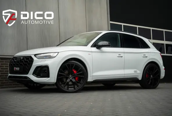55 TFSI e 367 pk S-Edition / Pano-Dak/ Adaptive-Cruise/ Matrix-HD/ Keyless/ Massage/ B&O/ Virtual/ Luchtvering/ S-Stoelen/ 21''LMV