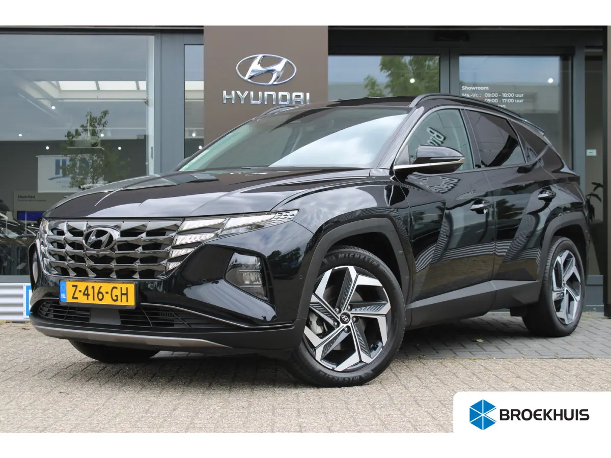 1.6 T-GDI 265pk PHEV Premium 4WD | 1E EIGENAAR! | 360° CAMERA | ADAPTIVE CRUISE | STOELVERWARMING- VERKOELING | DODE HOEK | ELEKTR. STOEL INCL. MEMORY | DEALER OH! | PRACHTIGE STAAT!