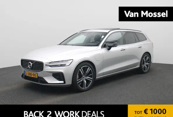 2.0 T6 Recharge AWD R-Design | PANORAMADAK | HEAD-UP DISPLAY | HARMAN KARDON | STOELVERWARMING | STUURVERWARMING | MEMORY STOELEN | 360 CAMERA | ELEKTRISCHE ACHTERKLEP |
