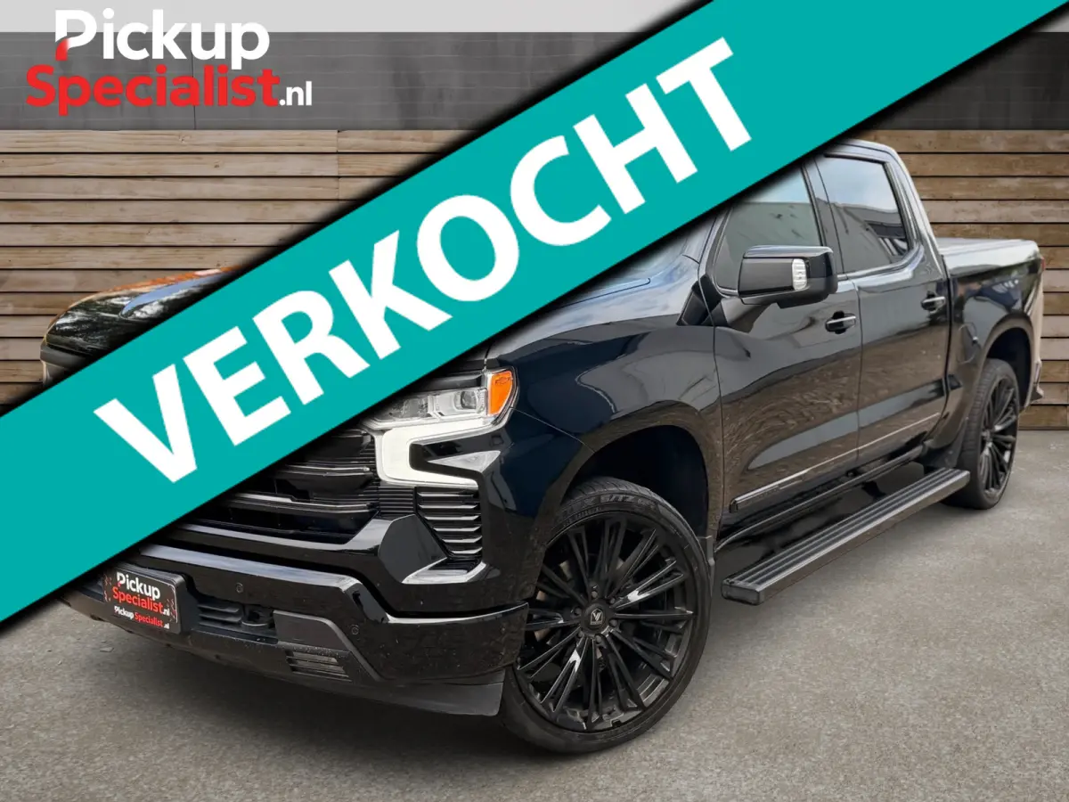 High Country 6.2 V8 426PK , DIKSTE VAN NL!! , 24 INCH WIELEN , BLACK ON BLACK