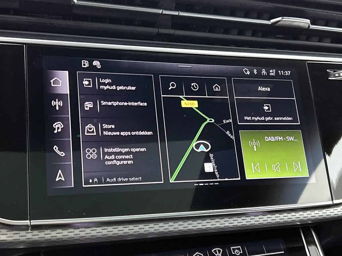55 TFSI e quattro Pro Line 394 PK | S-line | Adaptive cruise control | Glazen panoramadak | Luchtvering | 360 graden camera | Dodehoekdetectie | Stoelverwarming voor & achter Head-up display