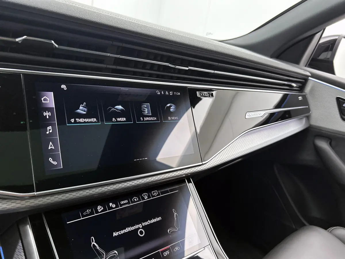 55 TFSI e quattro Pro Line 394 PK | S-line | Adaptive cruise control | Glazen panoramadak | Luchtvering | Head-up display | Dodehoekdetectie | Matrix-led | 360 graden camera | Elektr. voorst