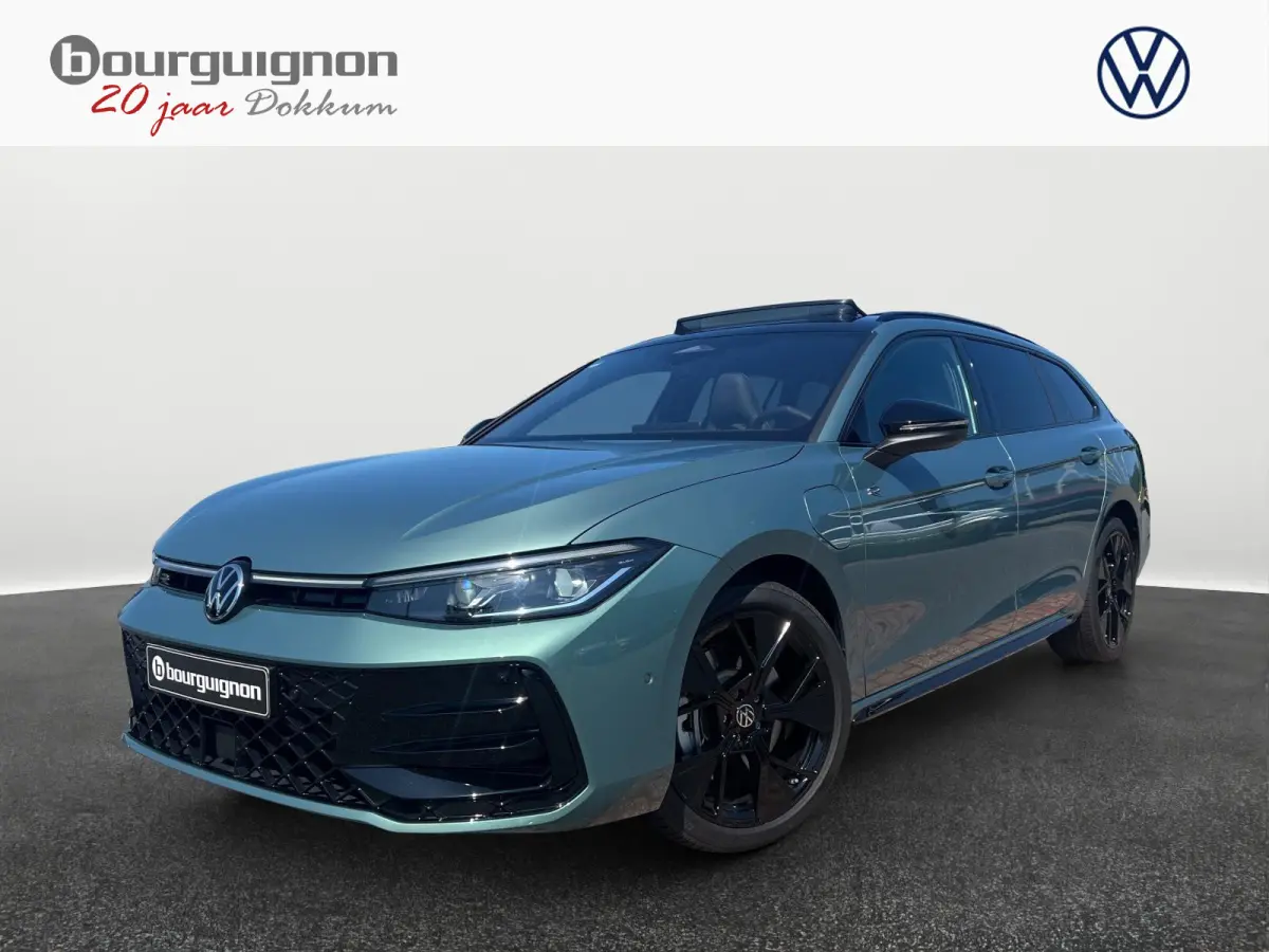 1.5 eHybrid R-Line Business | 272Pk | Trekhaak | Pano | 5J garantie | Blackstyle Plus | Harman Kardon | Alcantara hemel |